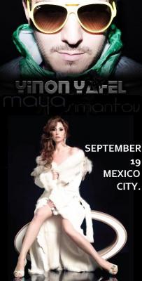 YINON YAHEL & MAYA SIMANTOV 19 SEPTEMBER 2009 - MEXICO CITY, G MUSIC FESTIVAL [EXPO REFORMA]
